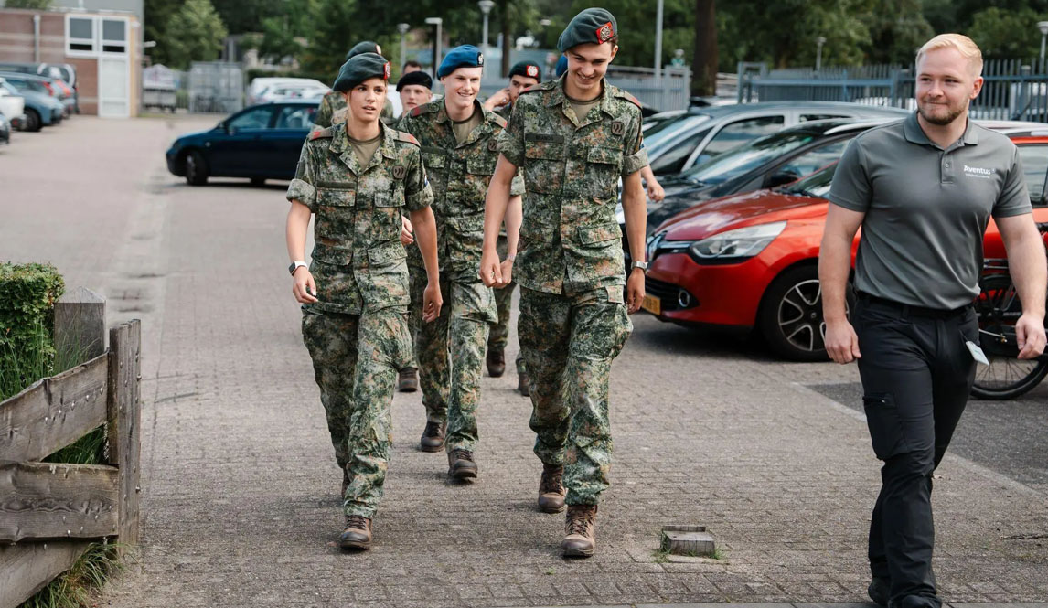 Aventus studenten ontvangen baret 3