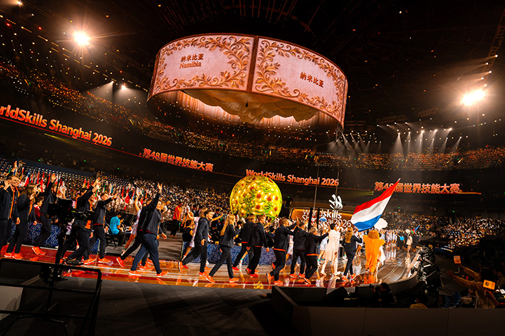 14. Aventus studenten op het hoogste podium tijdens Worldskills Shanghai 28092026 10