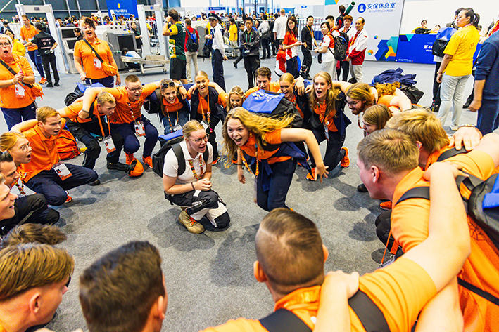 14. Aventus studenten op het hoogste podium tijdens Worldskills Shanghai 28092026 11